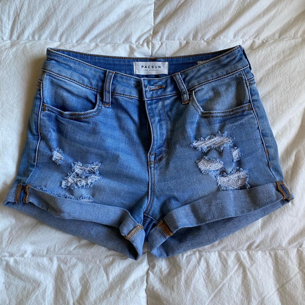 PacSun denim shorts